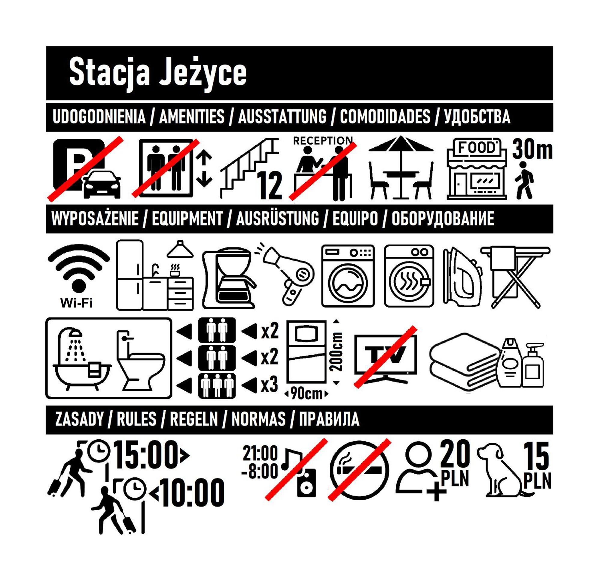 Stacja Jezyce Hostel *